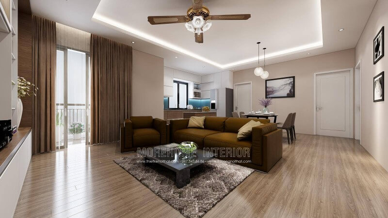 Thiết kế nội thất phòng khách đẹp Thiết kế nội thất phòng khách đẹp