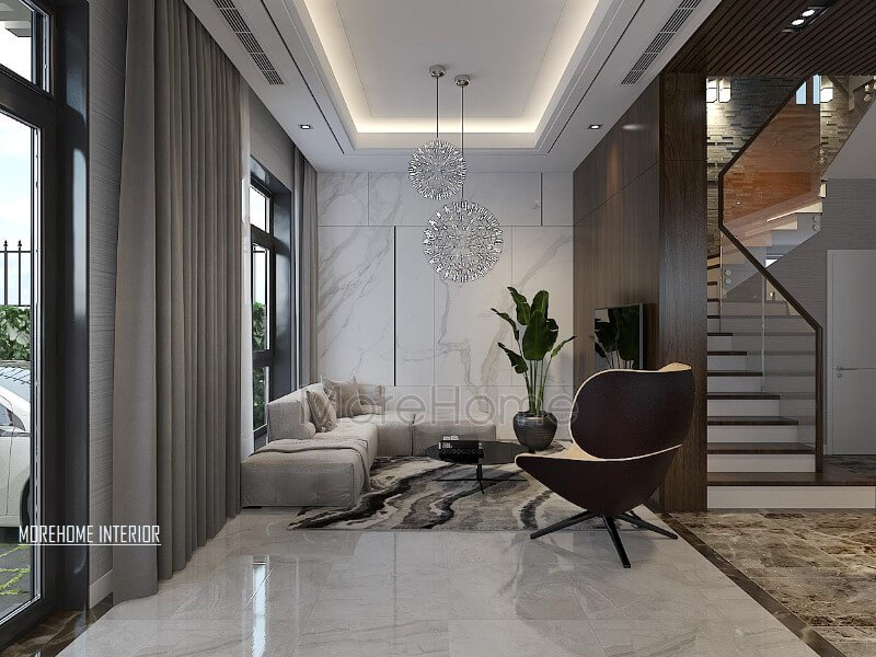 Thiết kế phòng khách độc đáo