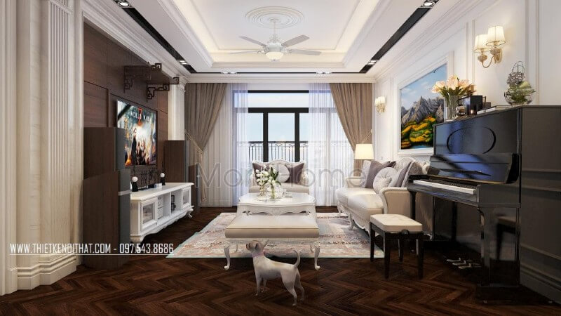 Thiết kế phòng khách đẹp