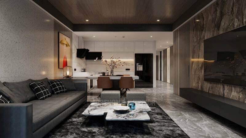 Trang trí nội thất phòng khách chung cư đẹp Tư vấn chọn lựa mẫu thiết kế phòng khách độc đáo