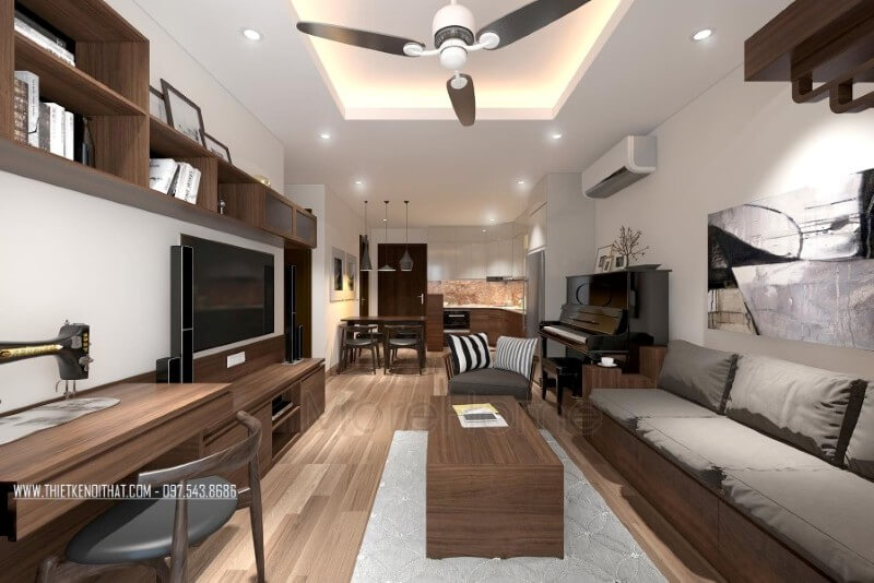 Nội thất phòng khách hiện đại sử dụng hầu hết các đường nét trang trí đơn giản, các khối hình đơn giản, không cầu kỳ trong kiểu cách hay các nét trạm trổ chi tiết mang lại cảm giác cơi nới và rộng hơn cho không gian tiếp khách của gia chủ Tư vấn chọn lựa mẫu thiết kế phòng khách độc đáo
