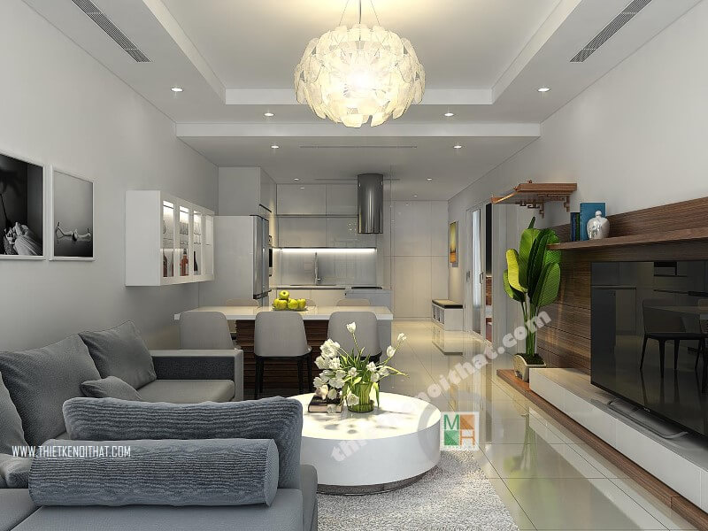 Thiết kế nội thất phòng khách chung cư Royal City cao cấp Tư vấn chọn lựa mẫu thiết kế phòng khách độc đáo