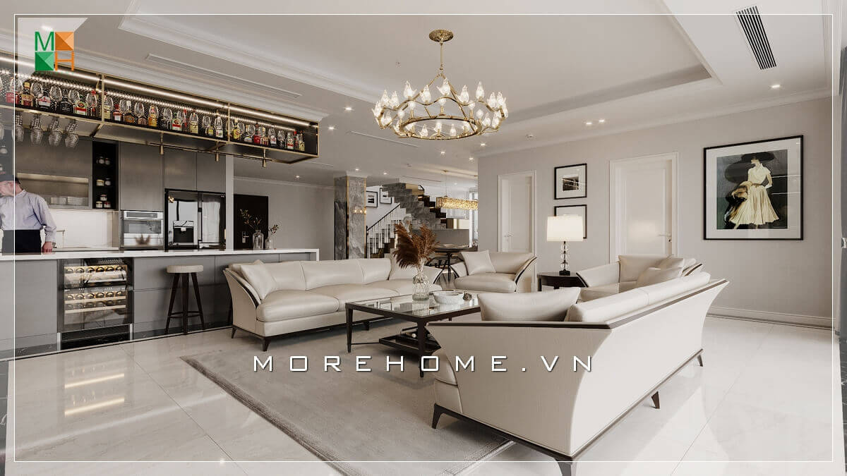 Chiêm ngưỡng các mẫu thiết kế phòng khách hot