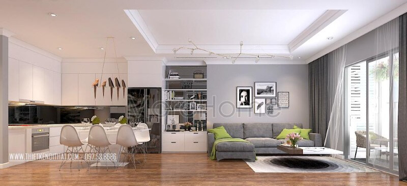 Trang trí nội thất phòng khách chung cư hiện đại và ấn tượng Say đắm với các mẫu thiết kế phòng khách đẹp