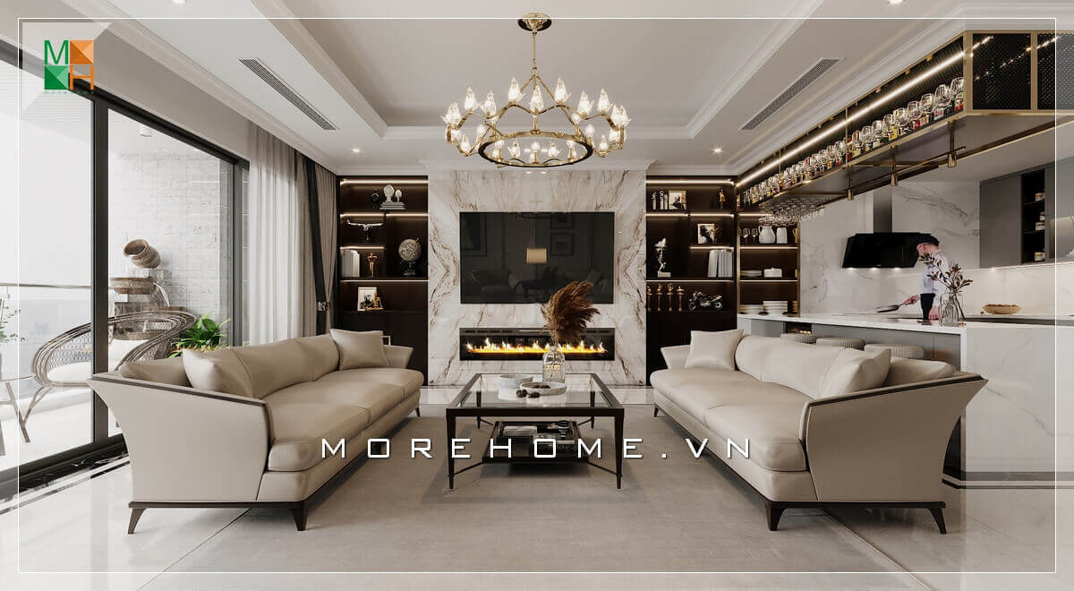 Mẫu bàn ghế sofa cao cấp là nội thất không thể thiếu trong một không gian phòng khách sang trọng, làm toát lên vẻ tiện nghi cho ngôi nhà. Xu hướng thiết kế phòng khách đẹp