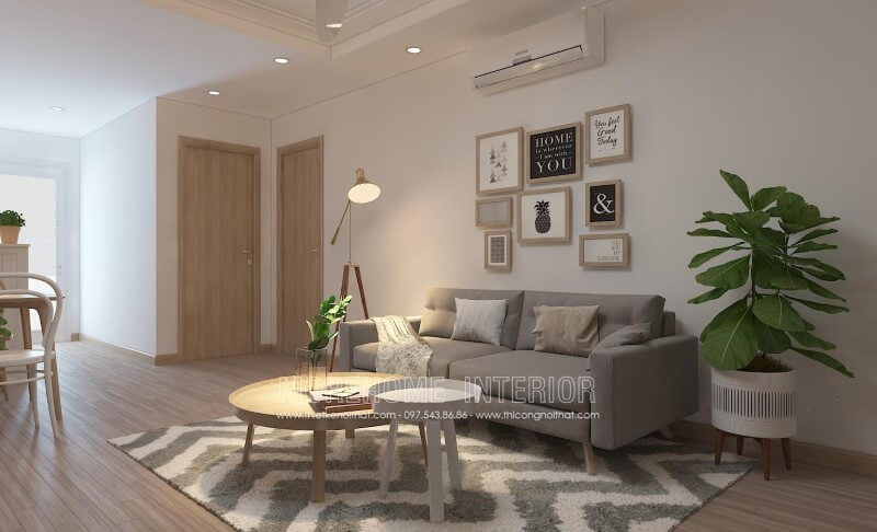 Thiết kế phòng khách tại Hà Nội