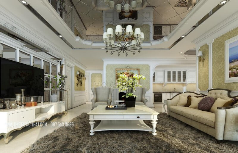 Xem ngay các mẫu thiết kế phòng khách sang trọng nhất hiện nay