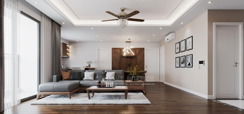 Nội thất chung cư hiện đại mang đến vẻ đẹp tinh tế cho không gian Thiết kế chung cư