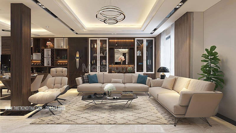 Lựa chọn ngay các mẫu thiết kế phòng khách tiện nghi