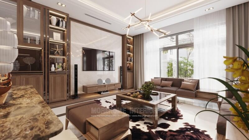 Lựa chọn ngay các mẫu thiết kế phòng khách tiện nghi
