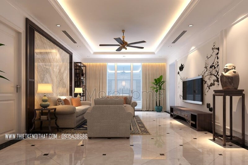Ấn tượng với các mẫu thiết kế phòng khách tiện nghi
