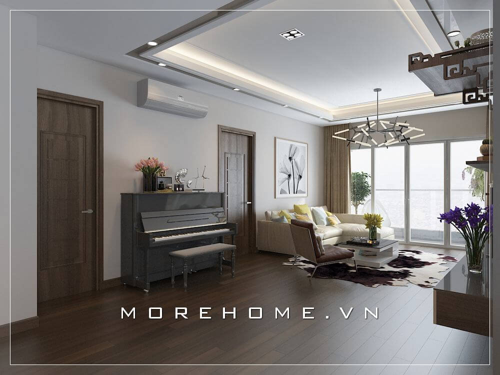 Top các mẫu bố trí phòng khách ấn tượng
